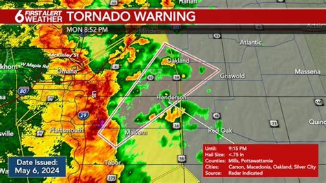 6 FIRST ALERT WEATHER DAY: Tornado Watch cleared as storms move east of ...