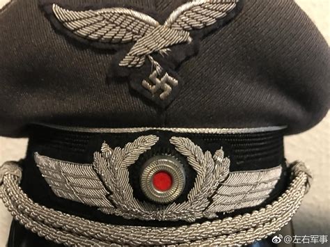po主收的一顶大头围二战德国空军后期原品大檐帽。|原品|大檐帽|空军_新浪新闻
