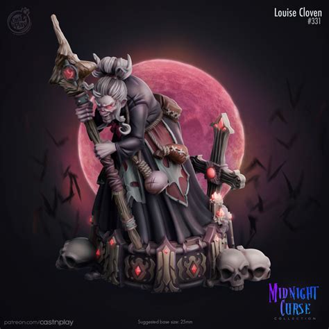 Acheter Cast n Play - Malédiction de Minuit - Louise - L’Antre de ...