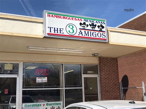 The 3 Amigos: A Mexican restaurant specializing in burgers | Wichita By ...