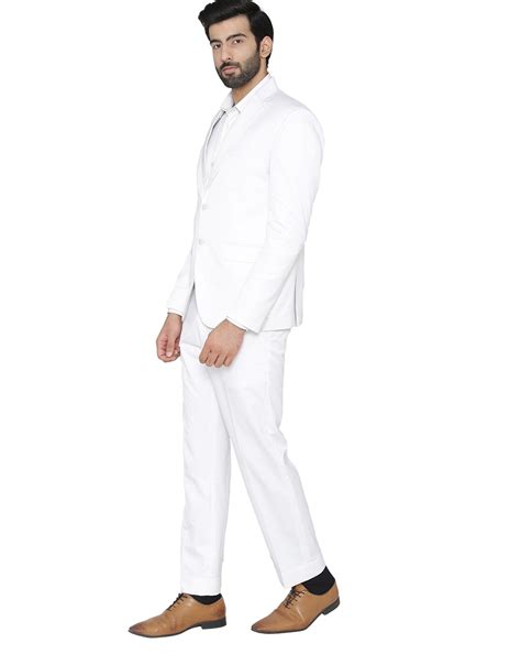 Buy White WINTAGE 3-piece Suit Set | AJIO