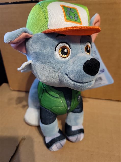 Buy New Hot Paw Patrol Nickelodeon Big Truck Pups Plush ROCKY Stuffed ...