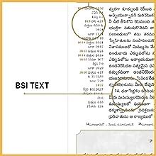 Lifeway Telugu Study Bible, Brown PU Leather Touch Study Bible with QR ...