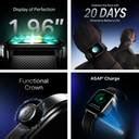 boAt Storm Infinity Plus, 20 Days BIG Battery, ASAP Charge, 1.96"(4.97 ...