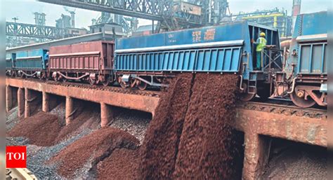 Raipur: Rowghat's First Ore Consignment Reaches Bhilai Steel Plant ...