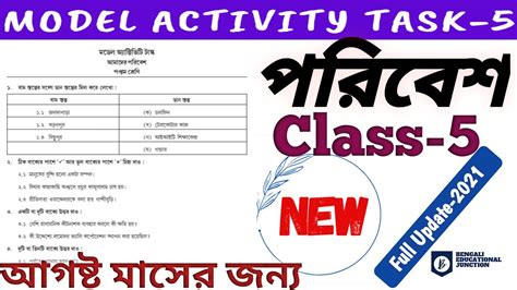 Model Activity Task Class 5 Bangla 的图像结果