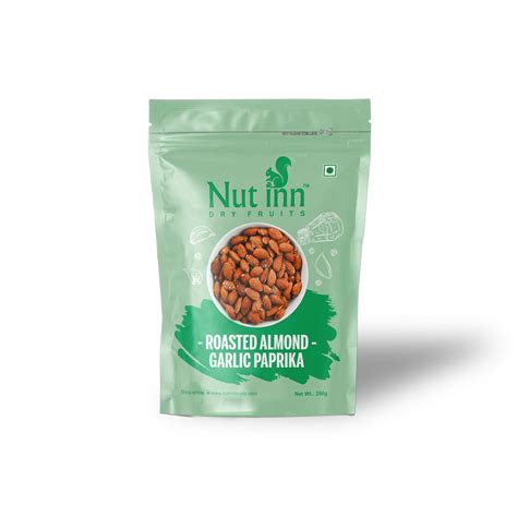 Roasted Almond Garlic Paprika (250gm) – Nutinnfoods.com
