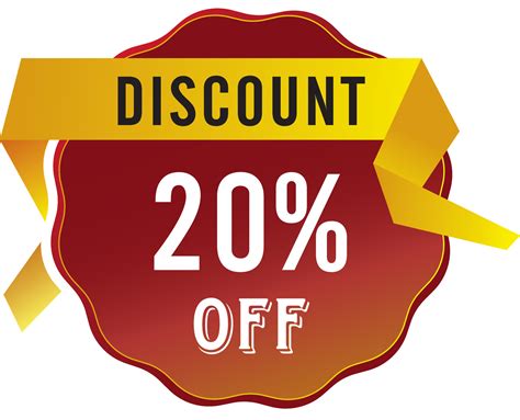 20 percentage OFF vector illustration 9013881 Vector Art at Vecteezy