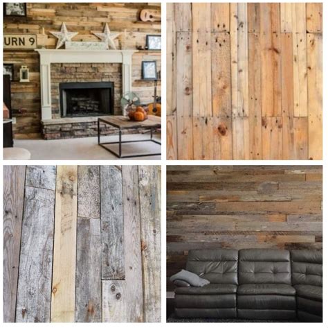 Buy 1 x Square Metre - Recled Pallet Wood - Cladding/Bar/Recycled/DIY ...