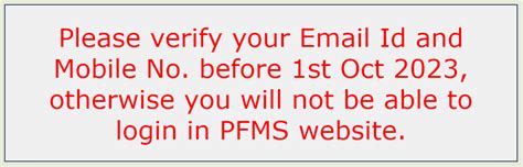 Pfms Portal Mobile Email Updation - Edudepart