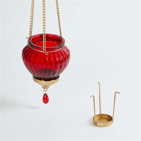 Buy Bleam Glass Hanging T-Light Holder from Home Centre at just INR 399.0