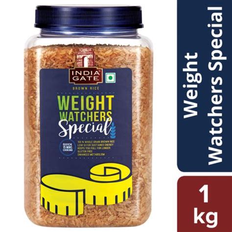 INDIA GATE BROWN RICE WEIGHT WATCHER 1 KG JAR || S5 – RK Bazar Grocery