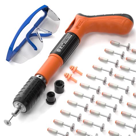 Snapklik.com : Hand Powered Nail Gun, 3-Gear Adjustable Power Brick ...