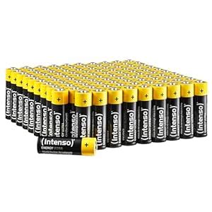 Intenso Energy Ultra AA Mignon LR6 Alkaline Batteries Pack of 100 ...