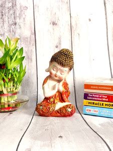 Laxmi Stores Idol of Laughing Baby Buddha Monk Statue Vastu Decorative ...