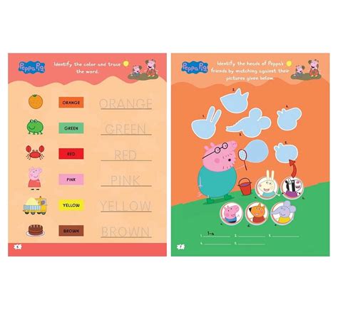 Wonder House Books Peppa Loves Muddy Puddles Fun Learning Activity Set ...