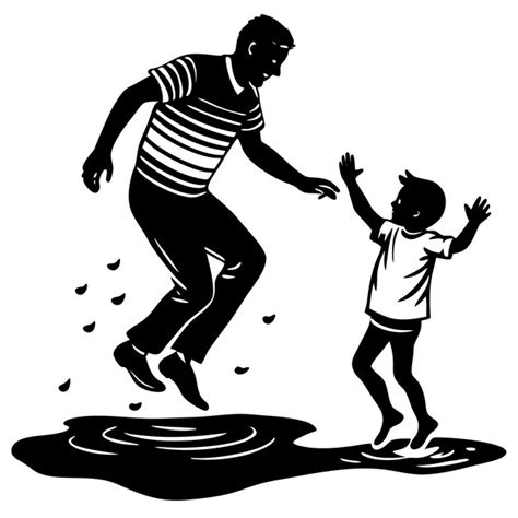 Page 2 | Father son ecstatic leap Vectors - Download Free High-Quality ...