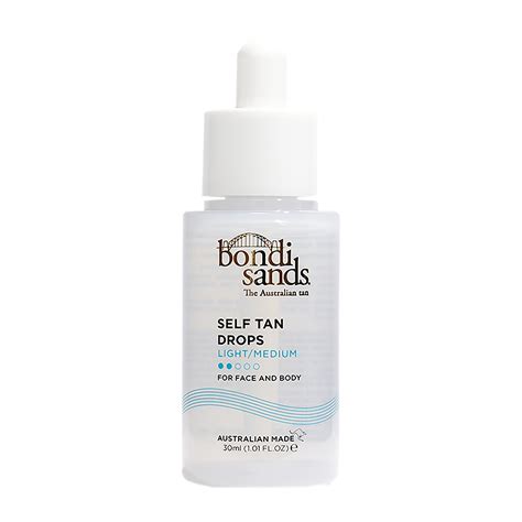 Køb Self Tan Drops Light/Medium 30 ml fra Bondi Sands - Matas
