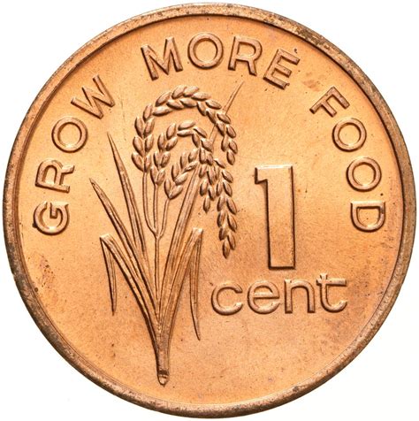 One Cent 1978 FAO, Coin from Fiji - Online Coin Club
