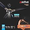 Buy ACTIVA Energia Premium 1200 MM (28 Watts) 380 RPM BLDC Motor Fan ...