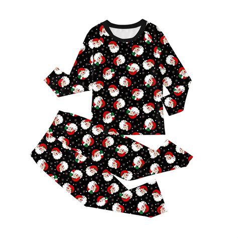 Boys Pajamas Size 10-12 Kids Christmas Pajamas Cotton Long Sleeve ...