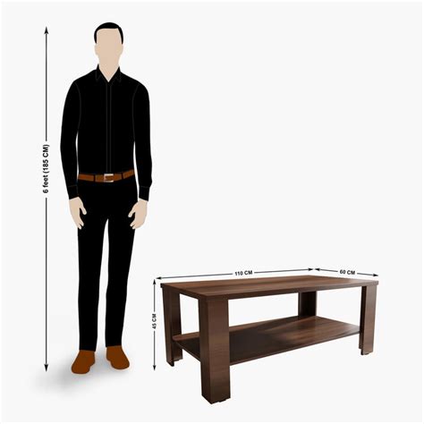 Buy Clary Coffee Table - Brown from Home Centre at just INR 8748.0