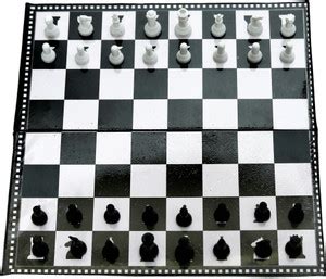 GOLDILUXE chess indoor game with chessmen coins 11 x 11 cm Board Game ...