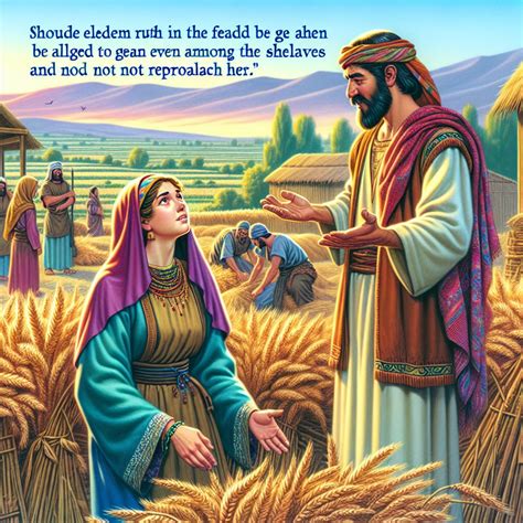 What does Ruth 2:15 mean? | Bible Art