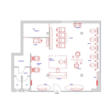 Beauty Salon Floor Plan Design Layout | Viewfloor.co
