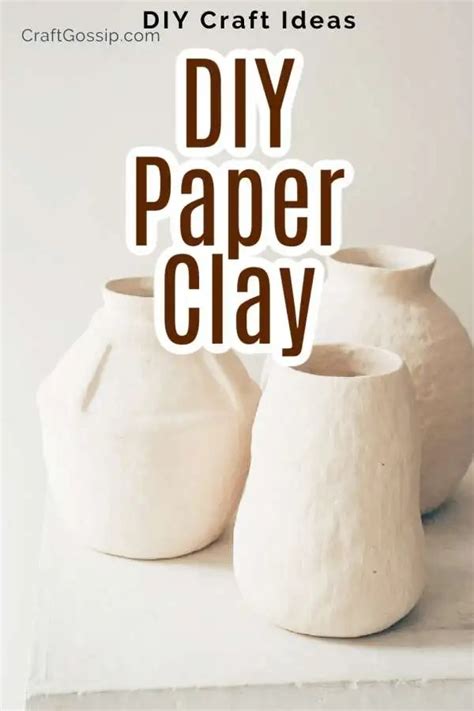 Making Your Own Paper Clay Tutorial 的图像结果
