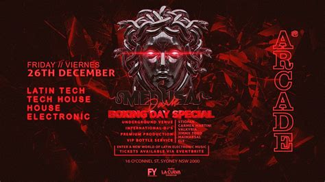 Medusa: Dark // Friday 26 December / Boxing Day Special // at Arcade ...