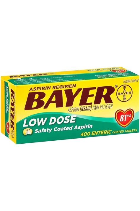 Bayer Low Dose Aspırın 81 Mg 400 Tablet - Fiyatı, Yorumları