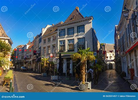 Streets of Breda, Province of North Brabant, Netherlands Stock Image - Image of walkway, tourism ...