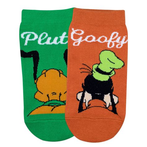 Buy Balenzia X Disney Goofy & Pluto Lowcut Socks For Women (Pack Of 2 ...