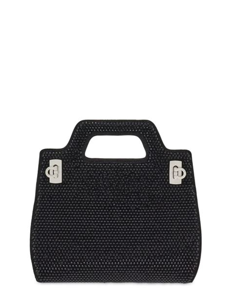 Mini wanda leather top handle bag - Ferragamo - Women | Luisaviaroma