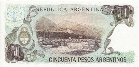 阿根廷钱币50比索纸币2张不同版本-价格:15元-se94115633-外国钱币-零售-7788烟标收藏