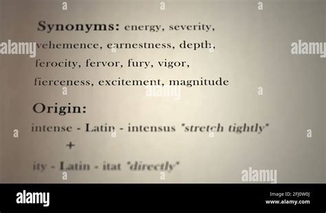 Image result for Define Intensity