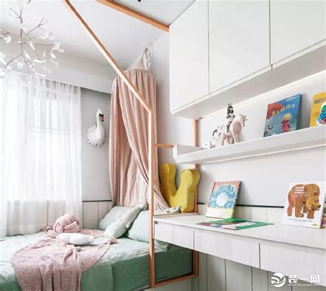 小户型上下床儿童房装修效果图 孩子的色彩儿童房设计-家居快讯-广州房天下家居装修