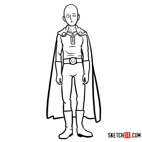 Image result for Saitama Drawing Tutorial