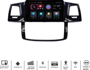 DBASE 9 Inches Advanced Android 10 System for Toyota Fortuner with 4GB ...