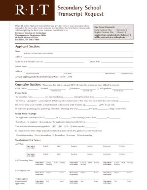 Fillable Online ntid rit how to fill out rit secondary school ...