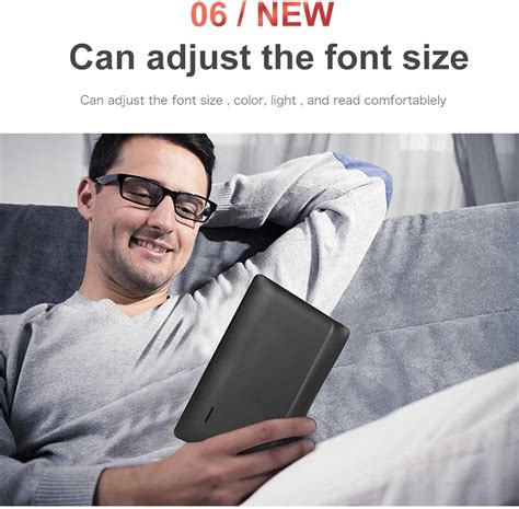 Buy Cryfokt E Reader 7in Color TFT LCD Portable Ereader 16:9 Screen ...