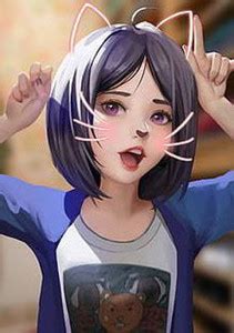 Anime Girls Original Characters Women Dark Hair Purple Eyes Hd Matte ...