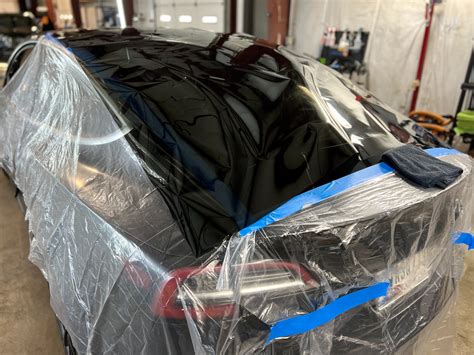 Tesla Window Tinting Indiana | Attention 2 detail