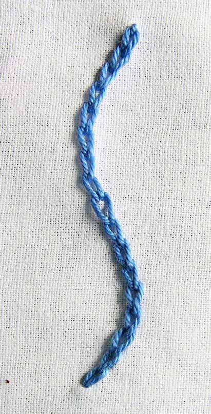 embroidery chain stitch