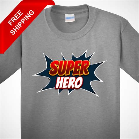 Superhero Shirt Design