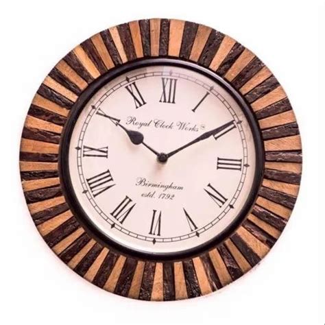Wall Clocks - Analog Brass Wall Clock Manufacturer from Thane