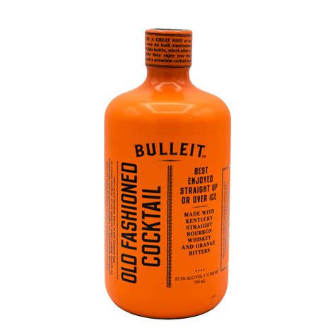 Bulleit Old Fashioned Rtd 750 – Bottles Fine Wine