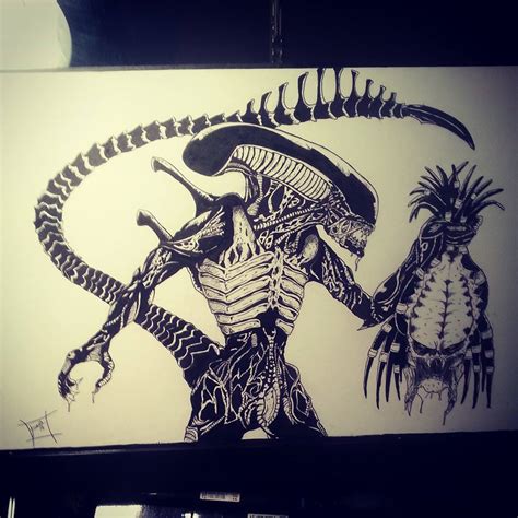 Alien Vs Predator Fan Art by duboiser21 on DeviantArt