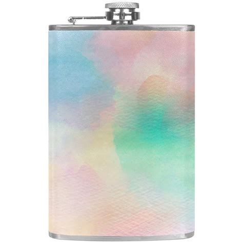 Buy Flat Liquor Flask 8 Oz with Funnel - Stainless Steel and 100% Leak ...